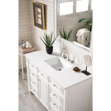 Load image into Gallery viewer, James Martin Bristol 48&quot; Bright White Single Vanity