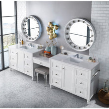 Load image into Gallery viewer, James Martin Copper Cove Encore 122&quot; Bright White Double Vanity Set