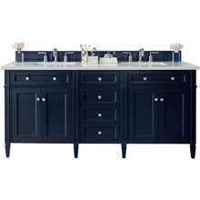 Load image into Gallery viewer, James Martin Brittany 72&quot;  Victory Blue Double Vanity- James Martin