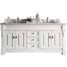 Load image into Gallery viewer, James Martin Brookfield 72&quot; Bright White Double Vanity- James Martin
