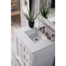 Load image into Gallery viewer, James Martin De Soto 30&quot; Bright White Single Vanity
