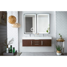 Load image into Gallery viewer, James Martin Mercer Island 59&quot; Coffee Oak Double Vanity