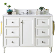 Load image into Gallery viewer, James Martin Copper Cove Encore 48&quot; Bright White Single Vanity- James Martin