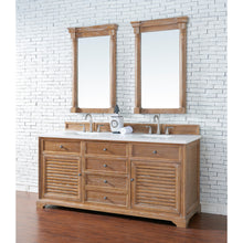 Load image into Gallery viewer, James Martin Savannah 72&quot; Driftwood Double Vanity