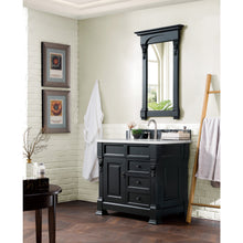 Load image into Gallery viewer, James Martin Brookfield 36&quot; Antique Black Single Vanity