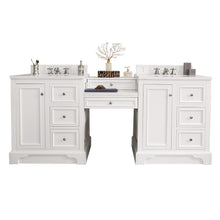 Load image into Gallery viewer, James Martin De Soto 82&quot; Bright White Double Vanity Set- James Martin