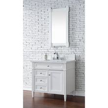 Load image into Gallery viewer, James Martin Brittany 36&quot;Bright White Single Vanity