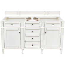 Load image into Gallery viewer, James Martin Brittany 60&quot;  Bright White Double Vanity- James Martin