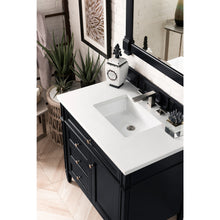 Load image into Gallery viewer, James Martin Brittany 36&quot; Black Onyx Single Vanity