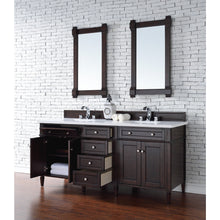 Load image into Gallery viewer, James Martin Brittany 72&quot;  Burnished Mahogany Double Vanity