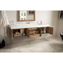 Load image into Gallery viewer, James Martin Mercer Island 72&quot; Latte Oak Single Vanity