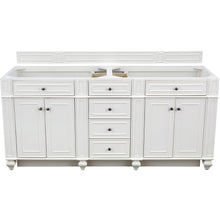 Load image into Gallery viewer, James Martin Bristol 72&quot; Bright White Double Vanity- James Martin