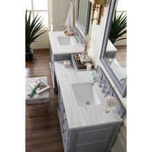 Load image into Gallery viewer, James Martin De Soto 94&quot; Silver Gray Double Vanity Set