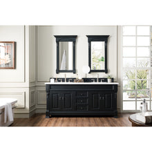Load image into Gallery viewer, James Martin Brookfield 72&quot; Antique Black Double Vanity
