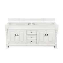 Load image into Gallery viewer, James Martin Brookfield 72&quot; Bright White Double Vanity- James Martin