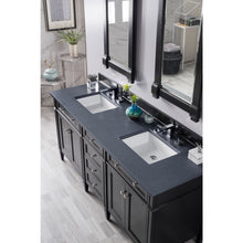 Load image into Gallery viewer, James Martin Brittany 72&quot;  Black Onyx Double Vanity