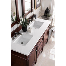 Load image into Gallery viewer, James Martin Brittany 60&quot;Burnished Mahogany Double Vanity
