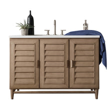 Load image into Gallery viewer, James Martin Portland 48&quot; Whitewashed Walnut Single Vanity- James Martin