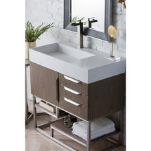 Load image into Gallery viewer, James Martin Columbia 36&quot; Ash Gray Single Vanity