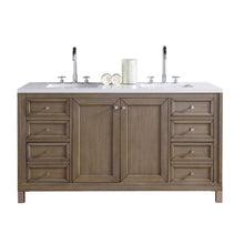 Load image into Gallery viewer, James Martin Chicago 60&quot; Whitewashed Walnut Double Vanity