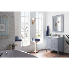 Load image into Gallery viewer, James Martin Palisades 36&quot; Silver Gray Single Vanity