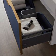 Load image into Gallery viewer, Vinnova Alicante 60&quot; Vanity in Classic Blue with White Sintered Stone Countertop and undermount sink With Mirror- Vinnova