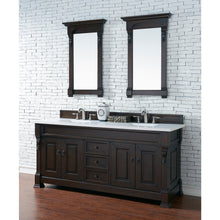 Load image into Gallery viewer, James Martin Brookfield 72&quot; Burnished Mahogany Double Vanity