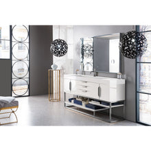 Load image into Gallery viewer, James Martin Columbia 72&quot; Glossy White Single Vanity