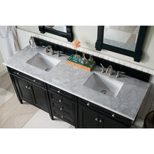 Load image into Gallery viewer, James Martin Brittany 72&quot;  Black Onyx Double Vanity
