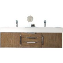 Load image into Gallery viewer, James Martin Mercer Island 59&quot; Latte Oak Double Vanity- James Martin