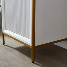 Load image into Gallery viewer, Vinnova Granada 24&quot; Vanity in White with White Composite Grain Stone Countertop With Mirror- Vinnova