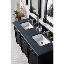 Load image into Gallery viewer, James Martin Brittany 60&quot;  Black Onyx Double Vanity