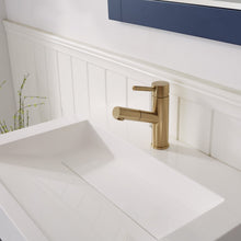 Load image into Gallery viewer, Vinnova Pavia 28” Single Vanity in Royal Blue with Acrylic under-mount Sink With Mirror- Vinnova