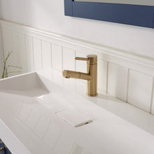 Load image into Gallery viewer, Vinnova Pavia 36” Single Vanity in Royal Blue with Acrylic under-mount Sink With Mirror- Vinnova