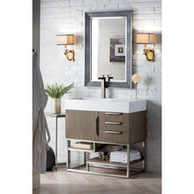Load image into Gallery viewer, James Martin Columbia 36&quot; Ash Gray Single Vanity