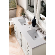 Load image into Gallery viewer, James Martin Providence 60&quot; Bright White Double Vanity