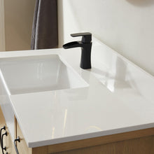 Load image into Gallery viewer, Vinnova Sevilla 36&quot; Vanity in Washed Ash with White Composite Stone Countertop With Mirror- Vinnova