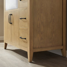 Load image into Gallery viewer, Vinnova Sevilla 36&quot; Vanity in Washed Ash with White Composite Stone Countertop With Mirror- Vinnova