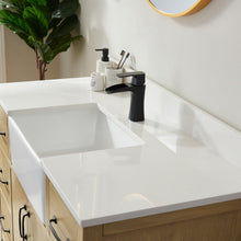 Load image into Gallery viewer, Vinnova Sevilla 48&quot; Vanity in Washed Ash with White Composite Stone Countertop With Mirror- Vinnova