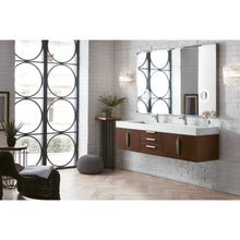 Load image into Gallery viewer, James Martin Mercer Island 72&quot; Coffee Oak Double Vanity
