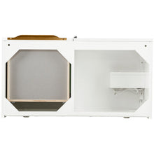 Load image into Gallery viewer, James Martin Columbia 36&quot; Glossy White - Radiant Gold Single Vanity