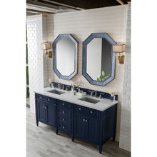 Load image into Gallery viewer, James Martin Brittany 72&quot;  Victory Blue Double Vanity