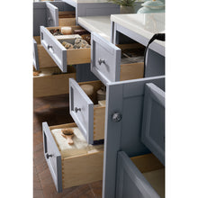 Load image into Gallery viewer, James Martin Copper Cove Encore 122&quot; Silver Gray Double Vanity Set