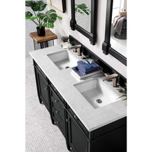 Load image into Gallery viewer, James Martin Brittany 60&quot;  Black Onyx Double Vanity