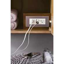 Load image into Gallery viewer, James Martin Mercer Island 59&quot; Latte Oak - Radiant Gold Double Vanity