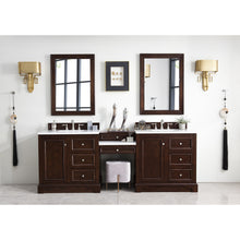 Load image into Gallery viewer, James Martin De Soto 94&quot; Burnished Mahogany Double Vanity Set