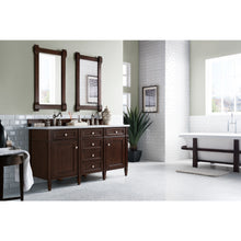 Load image into Gallery viewer, James Martin Brittany 60&quot;Burnished Mahogany Double Vanity