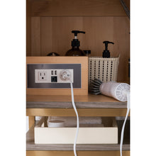 Load image into Gallery viewer, James Martin Columbia 36&quot; Ash Gray - Radiant Gold Single Vanity