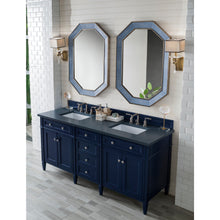 Load image into Gallery viewer, James Martin Brittany 72&quot;  Victory Blue Double Vanity