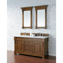 Load image into Gallery viewer, James Martin Brookfield 60&quot; Country Oak Double Vanity